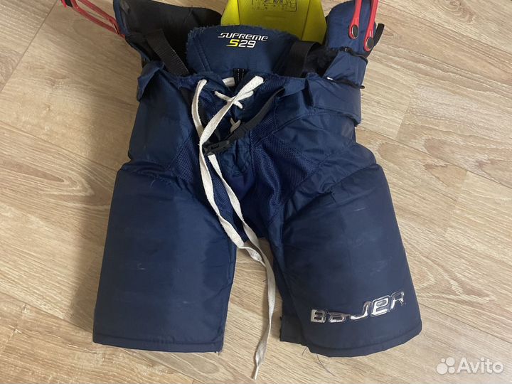 Хоккейные шорты bauer supreme s 29 jr m
