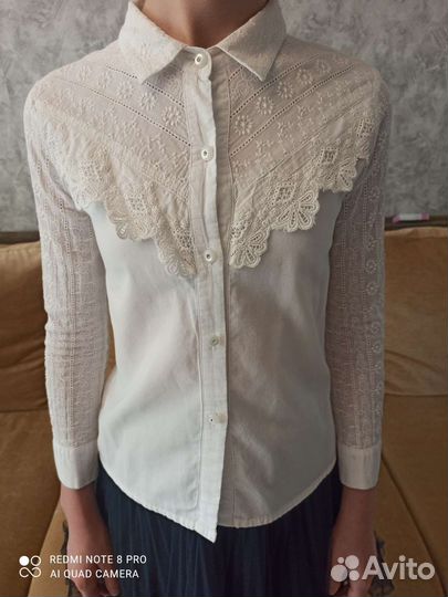 Блузка школьная, одежда для школы