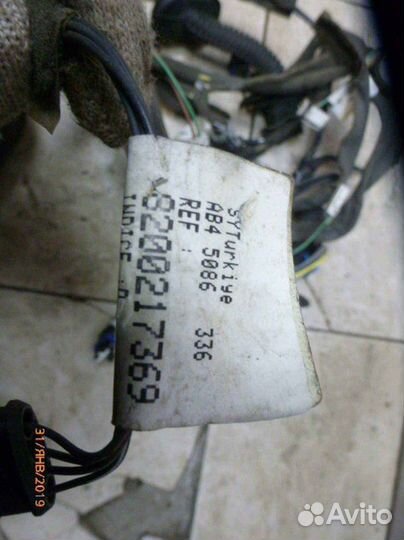 Проводка (коса) задняя левая Renault Megane 2 1.6