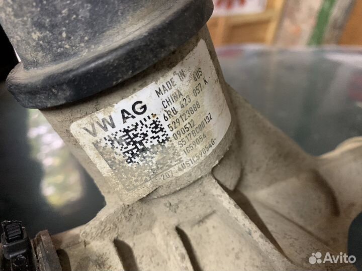 Рулевая рейка на volkswagen polo