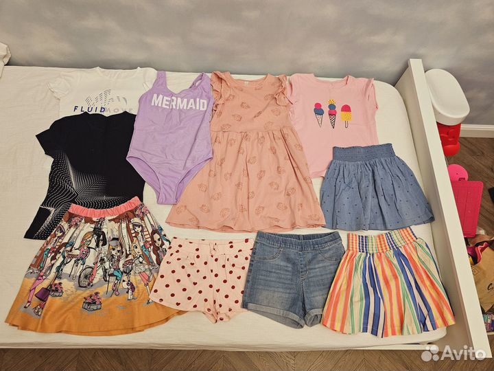 Вещи пакетом лето 7-8лет