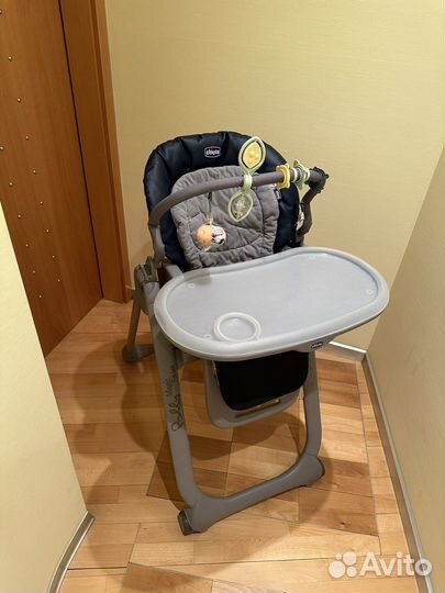 Стульчик для кормления chicco polly magic relax