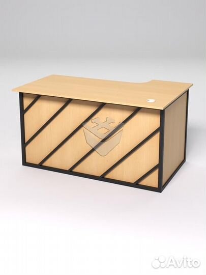 Стол эргономичный офисный сэ-19А (левосторонний) &