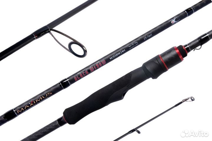 Спиннинг Maximus black widow-X H Jig 2,8m 18-56g