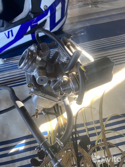 Карбюратор и грипсы