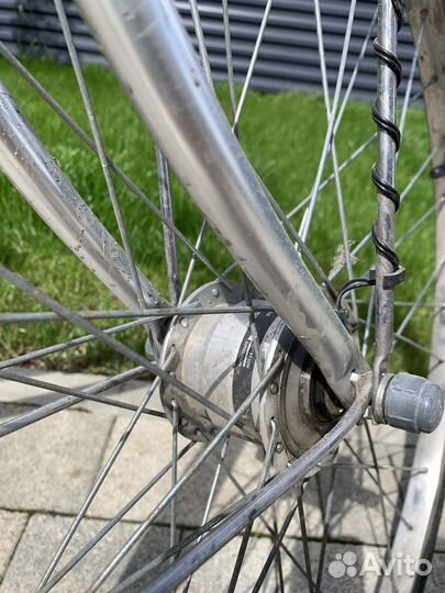 Японский велосипед Panasonic 3 скорости на ремне