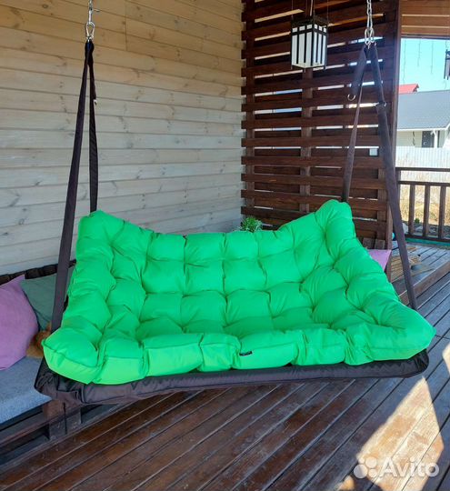 Садовые качели подвесные