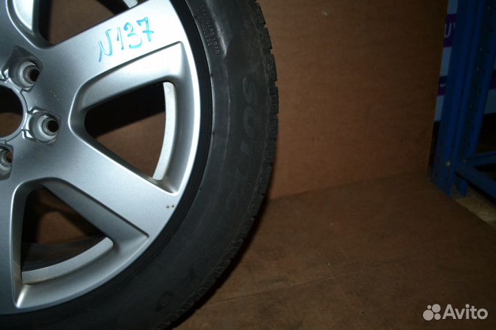 Диски audi R17 с зимними шинами 225 50 17