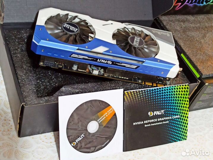 Видеокарта GTX 1070 8 GB