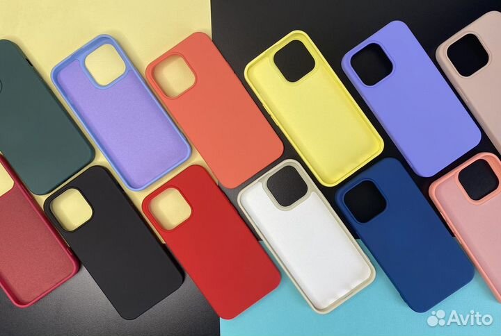 Чехол iPhone на 13 Pro “Silicone Cover Slim”