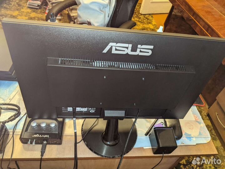 Монитор asus va24dq IPS full HD 1920x1080