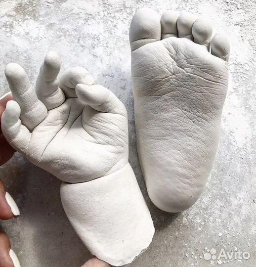 Слепки ручек и ножек