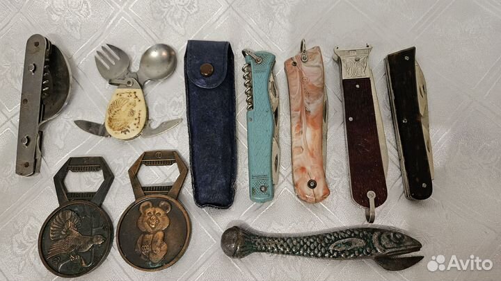 Ножи перочинные складные и открывалки СССР