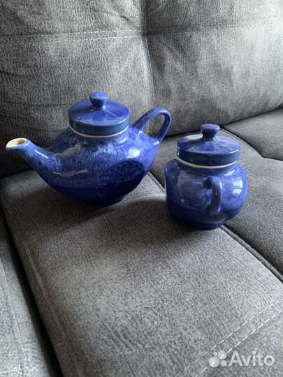 Чайник заварной и сахарница