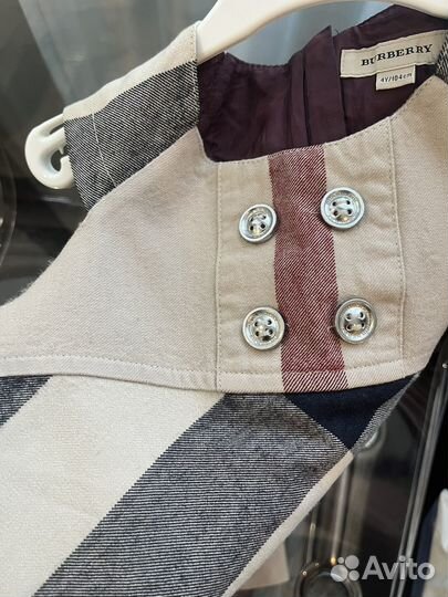 Burberry платье на девочку, р.104, 4 года