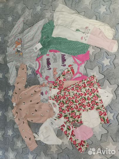 Вещи пакетом на девочку