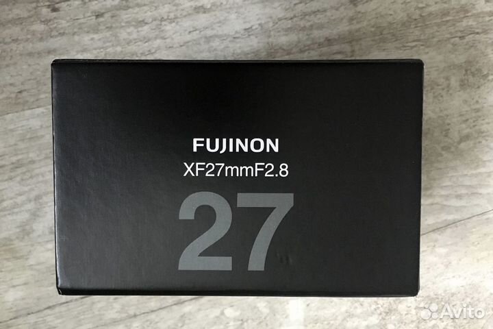 Fujifilm XF 27mm f/2.8 R WR