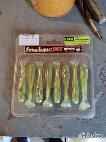 Силиконовые приманки Keitech