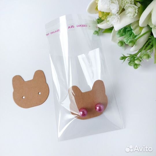 Бирка подложка для пуссет