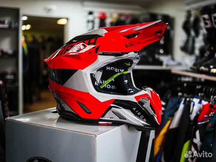 Мотошлем Airoh twist 3 king red gloss (XL)