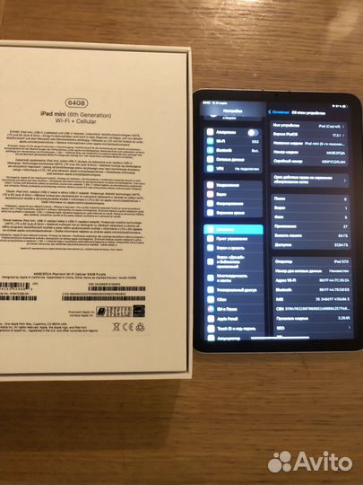 iPad mini 6 64gb Cellular