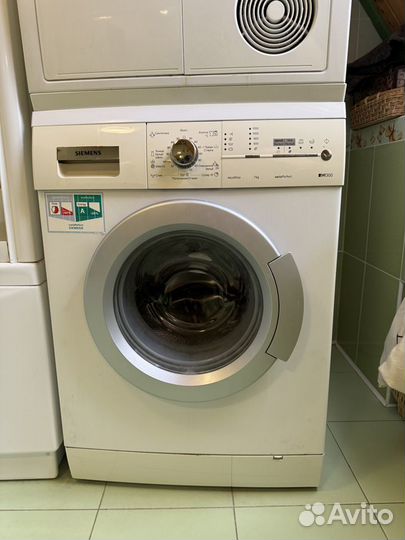 Комплект стиральная и сушильная машины siemens