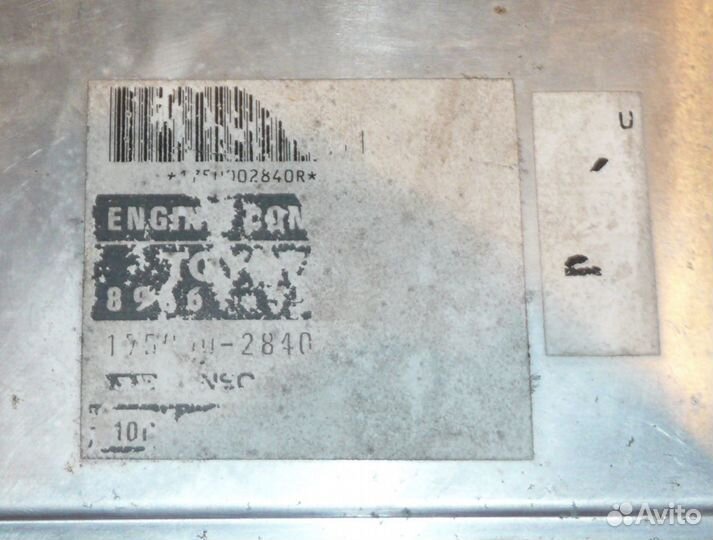 Эбу японских двигателей 1ZZ FE и 3VZ-E