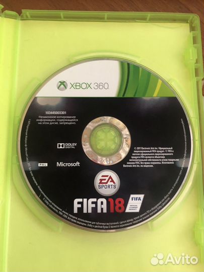 Fifa 18 xbox 360