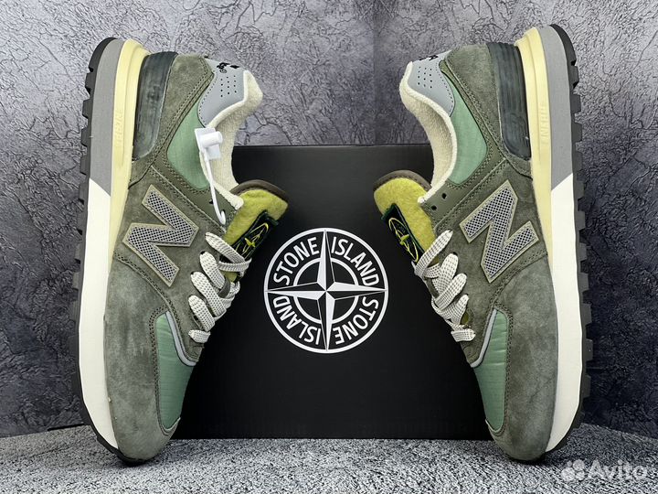 Кроссовки New balance & Stone Island