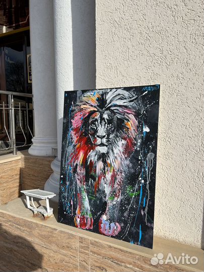 Интерьерная картина Лев
