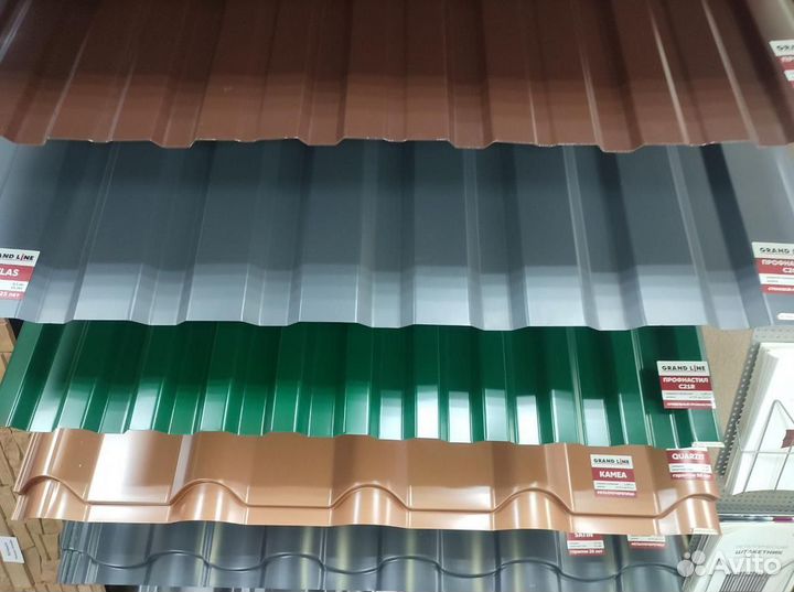 Профлист в классическом и современном дизайне