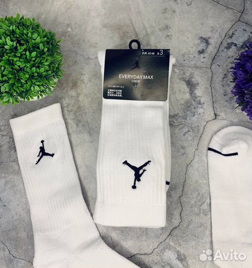 Носки оригинал Nike Jordan белые