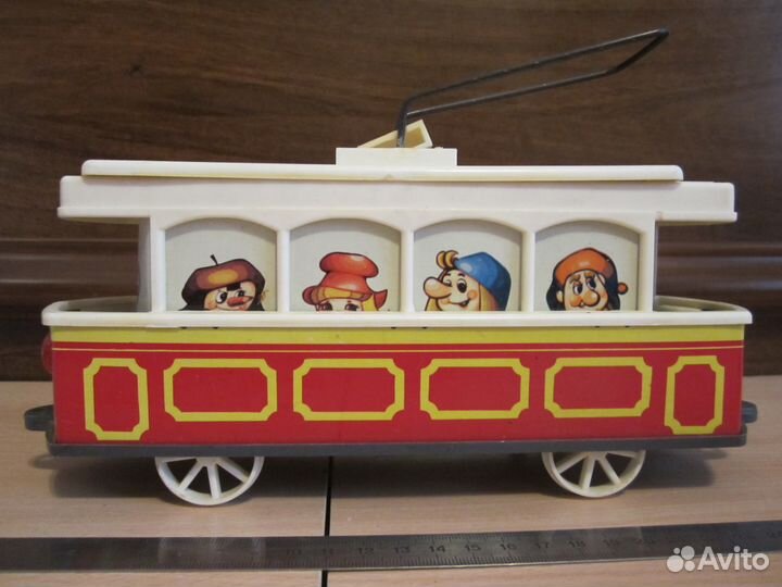Веселый трамвай и машинка пони. СССР