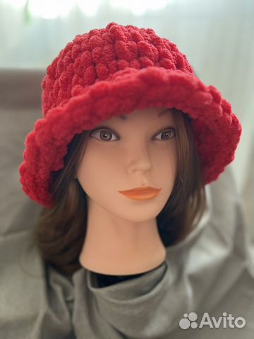 Шляпа женская вязанная