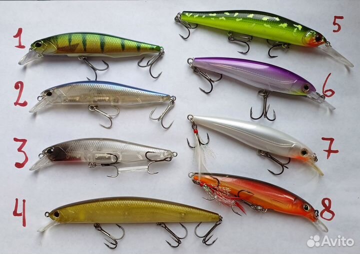 Воблеры Imakatsu, DUO, hmkl, O.S.P, Rapala и др