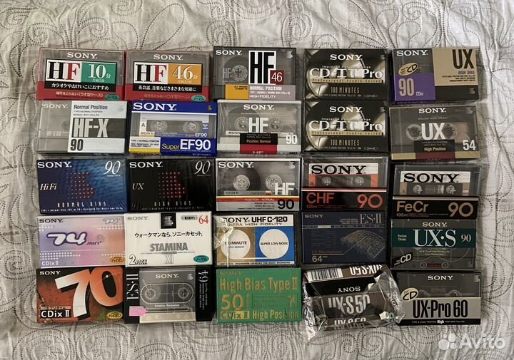 Аудикассета Sony