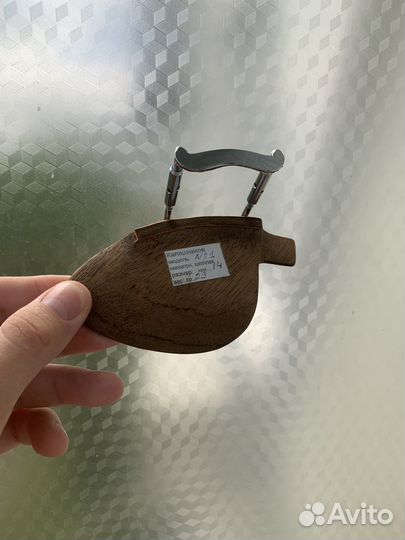 Мастеровой подбородник для скрипки