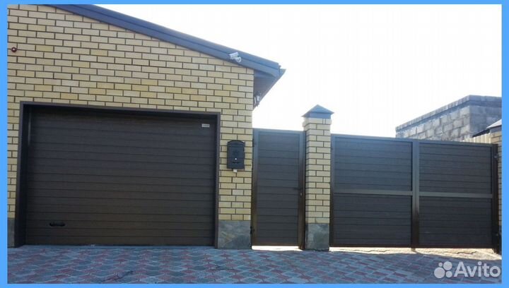 Секционные ворота