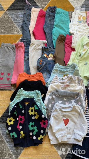 Огромный пакет вещей с рождения и до 1 2 3 4 года