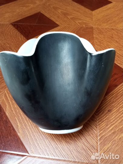 Ваза фарфоровая Кристалл лфз СССР