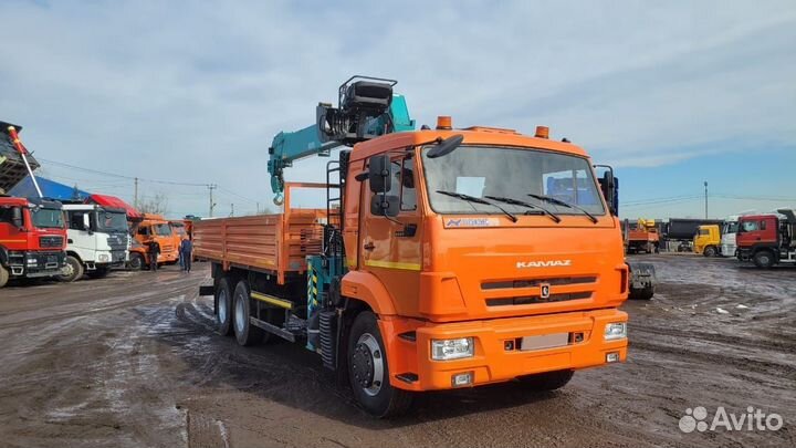 КАМАЗ 65115 с КМУ, 2023