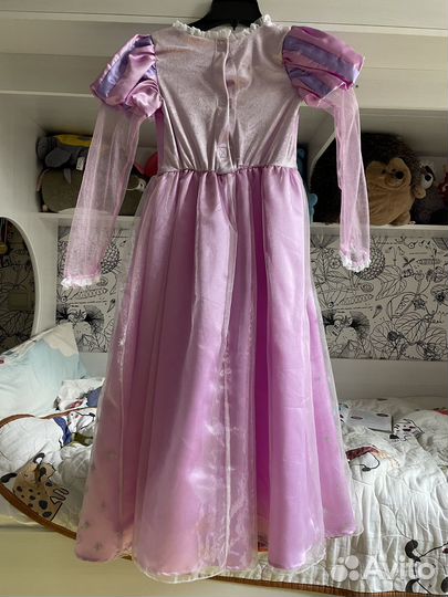 Карнавальный костюм Рапунцель Дисней 10 лет