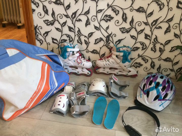 Ролики для девочки р 32 35