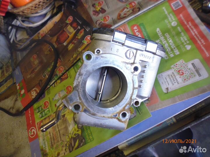 Хендай i30 дроссель 1.6. 2016г.в