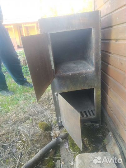 Печь для бани, гаража, сарайки. Нержавейка