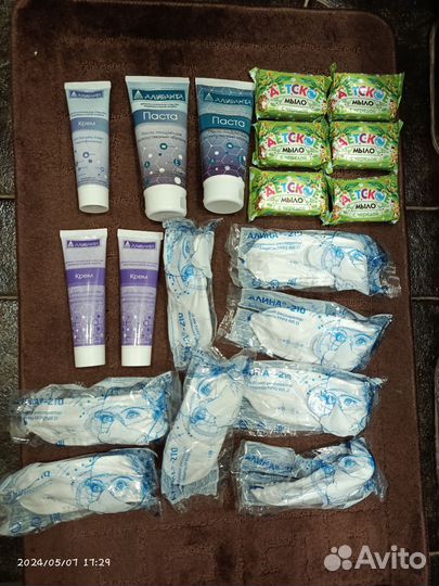 Мыло, крем, паста, маски