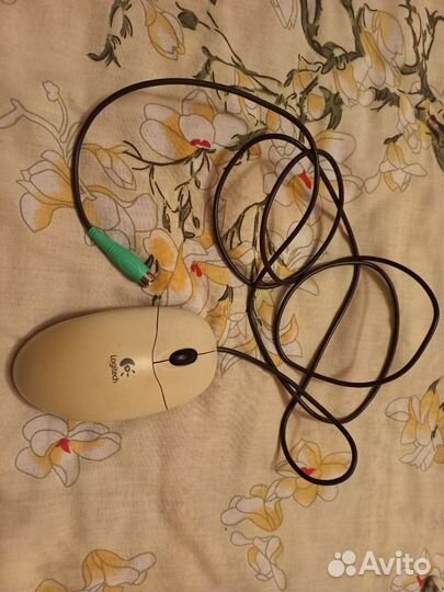 Компьютерная мышь б/у, на детали