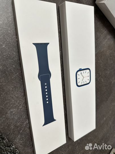 Часы Apple Watch Series 7 45mm Blue