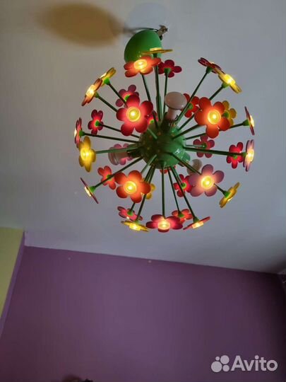 Люстра с пультом