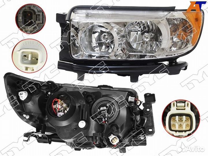 Фары Subaru Forester